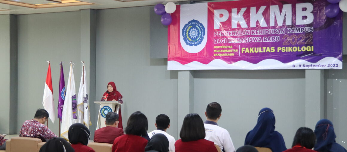 Pengenalan Kehidupan Kampus bagi Mahasiswa Baru (PKKMB) Fak. Psikologi UMB 2022